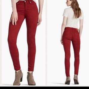 Merlot Lucky Brand Brooke legging Jean size 2/26A